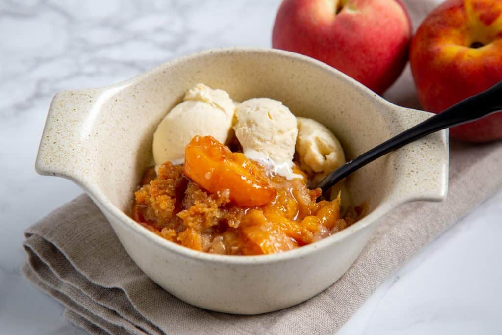 19 Peach Ice Cream Churn Recipes Image