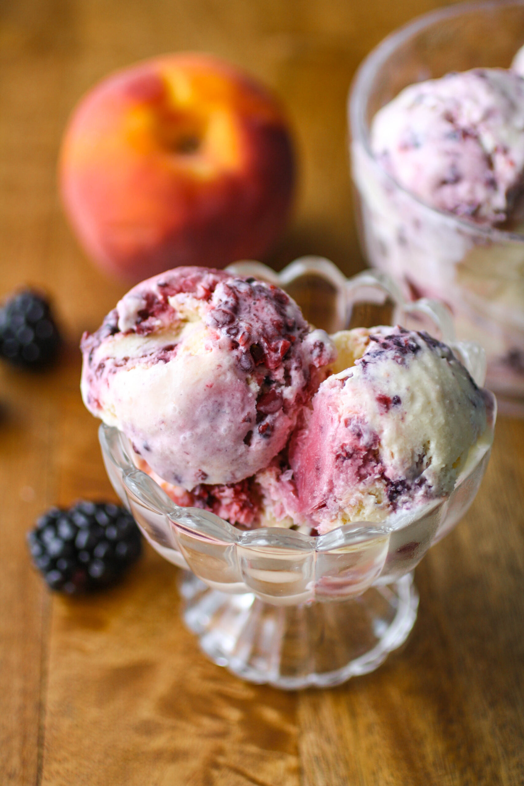19 Peach Ice Cream Churn Recipes Image