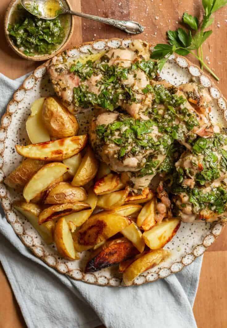 33 Oven Baked Chicken Thighs Recipes Image