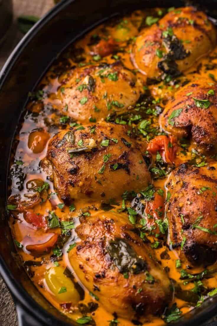 33 Oven Baked Chicken Thighs Recipes Image