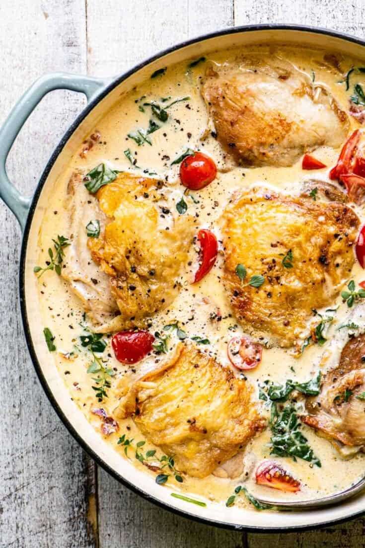 29 Stovetop Chicken Thighs Recipes Image