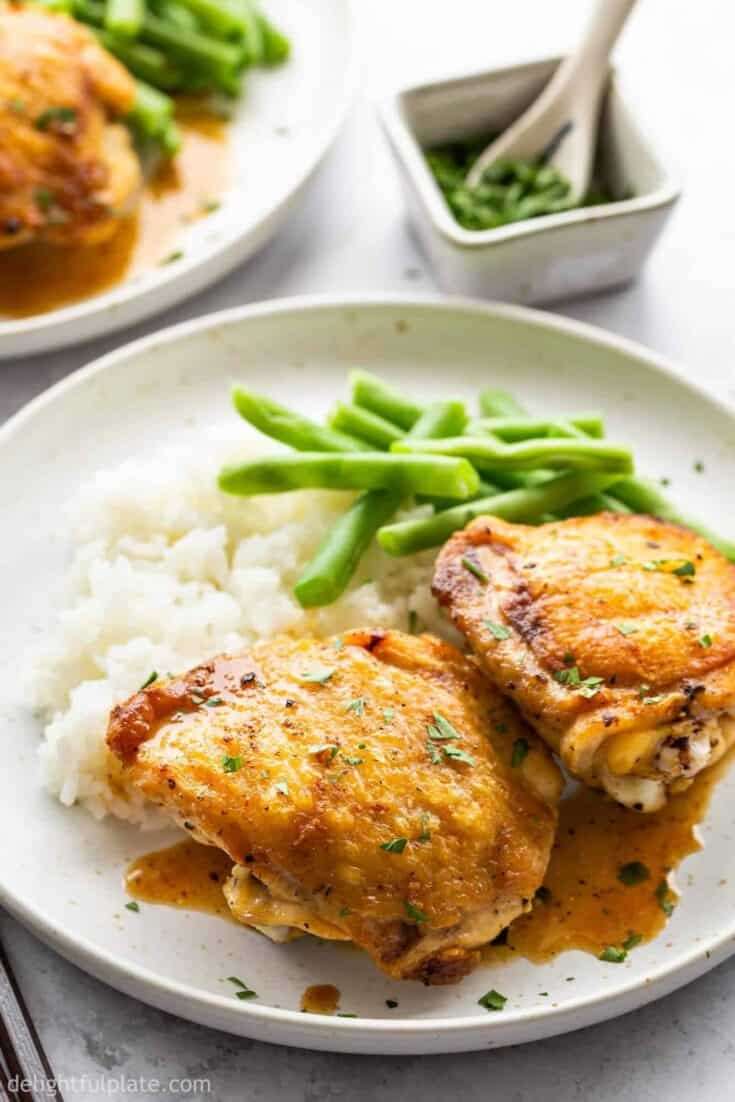 33 Oven Baked Chicken Thighs Recipes Image
