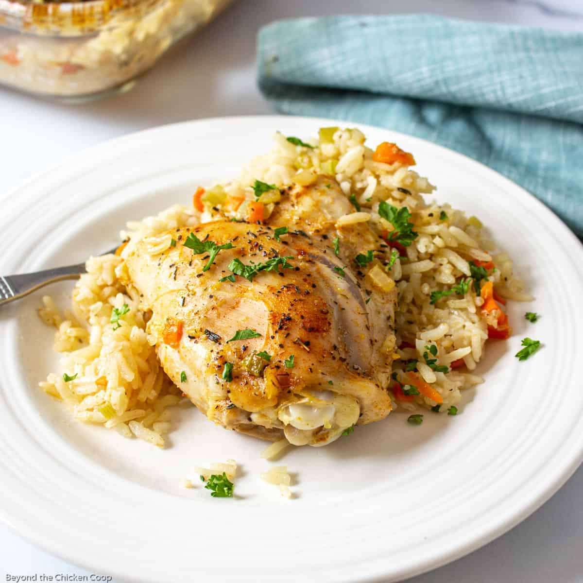 33 Oven Baked Chicken Thighs Recipes Image