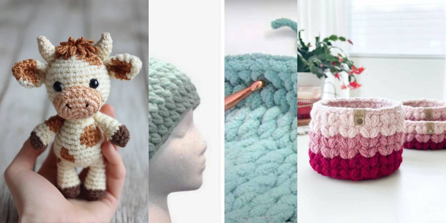 12 8mm Crochet Hook Patterns