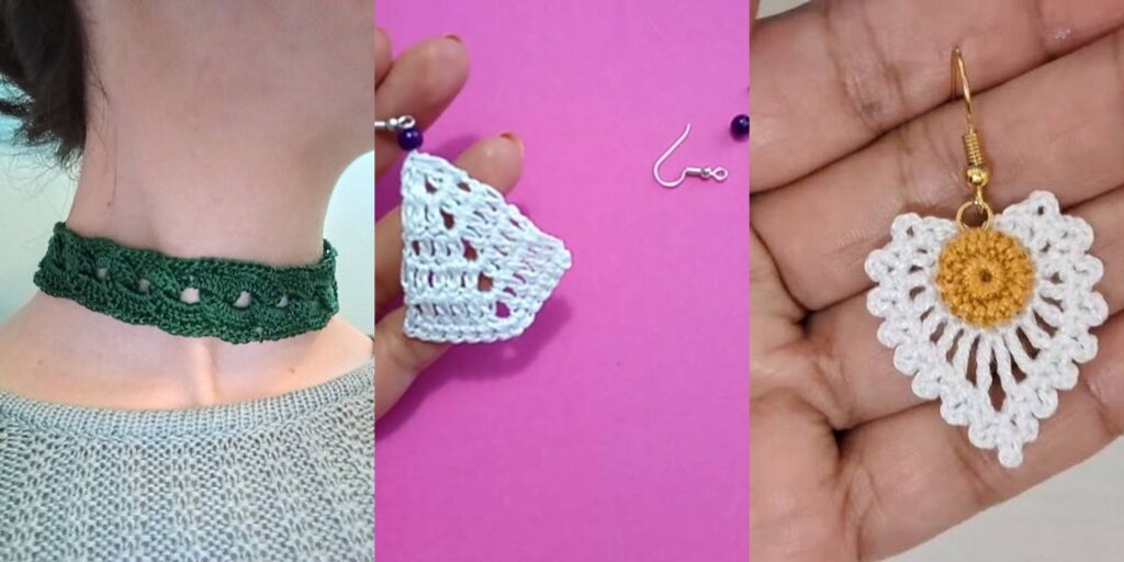 30 Beginner Crochet Jewelry Patterns