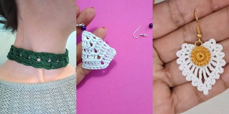 30 Beginner Crochet Jewelry Patterns