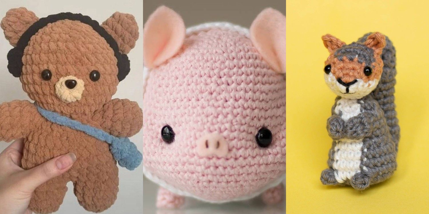 26 Brown Crochet Animal Patterns