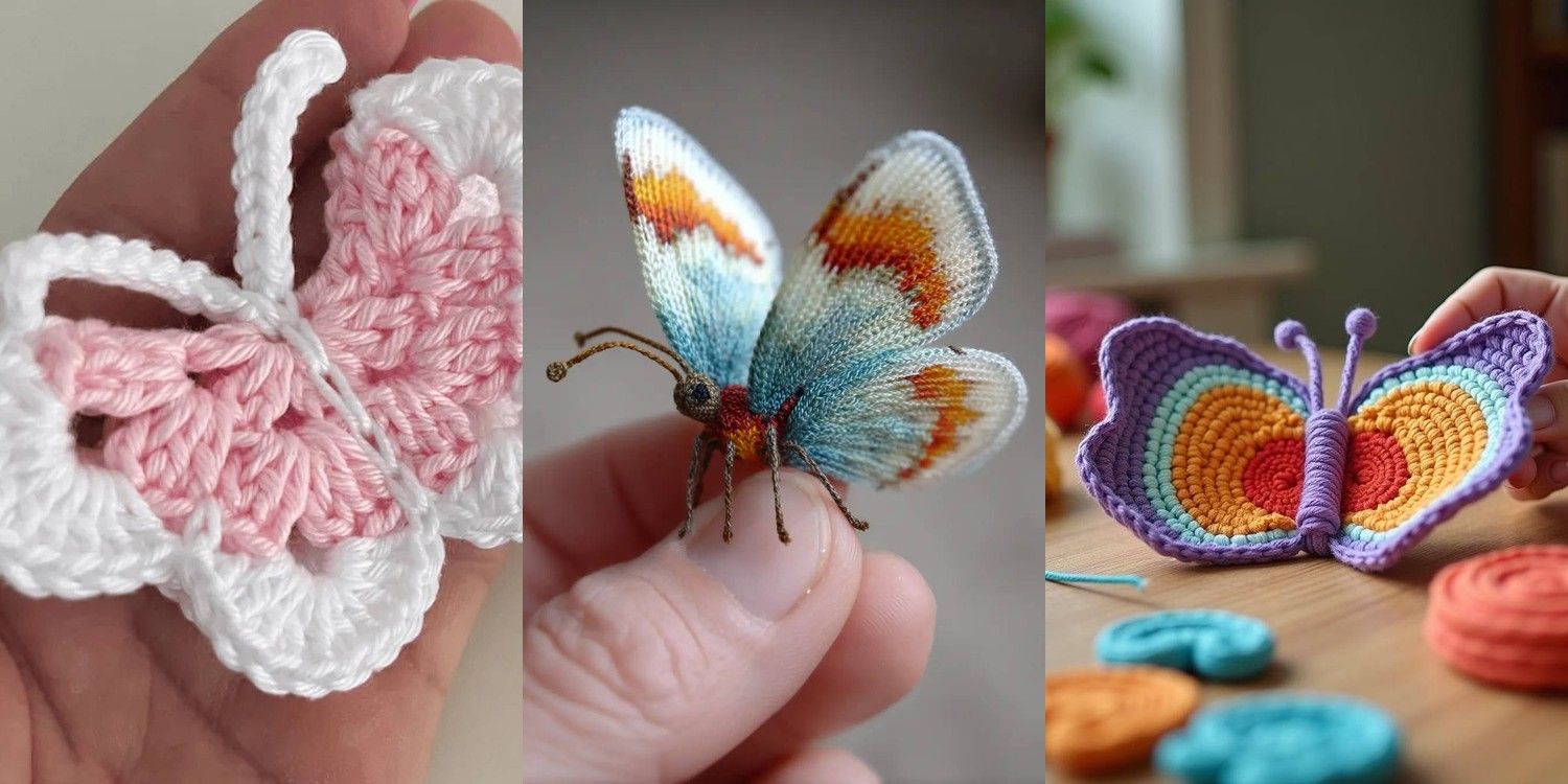 28 Butterfly Amigurumi Patterns