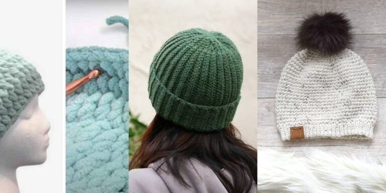 34 Chunky Yarn Beanie Crochet Patterns