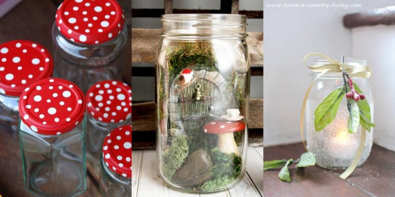 18 Crafts with Glass Jars