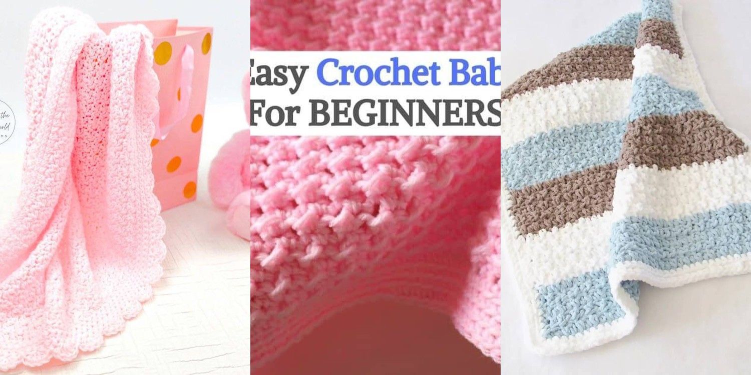 34 Crochet Baby Blanket Patterns
