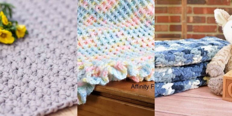 34 Crochet Baby Blanket Variegated Yarn Patterns