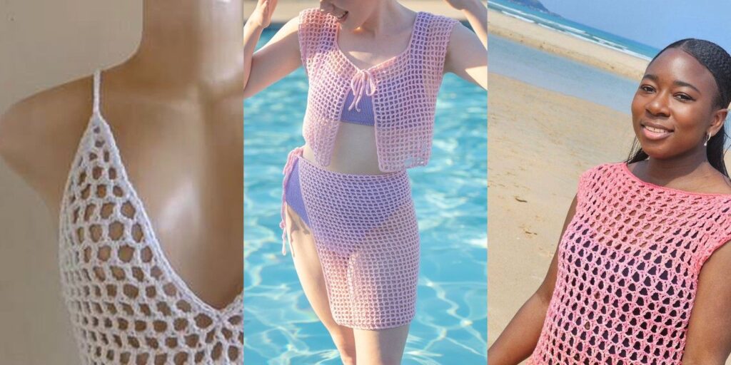 33 Crochet Beach Cover up Patterns