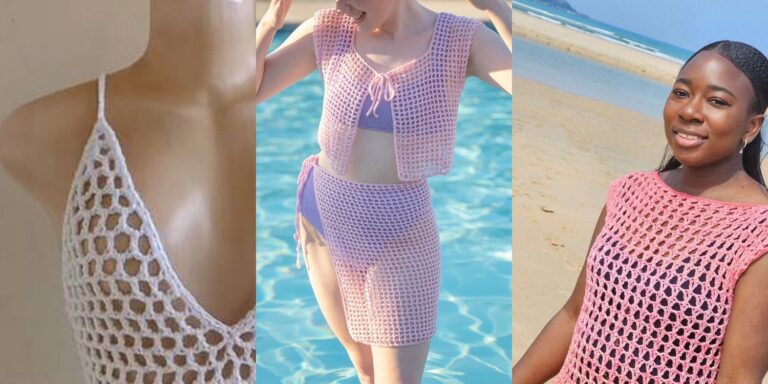 33 Crochet Beach Cover up Patterns