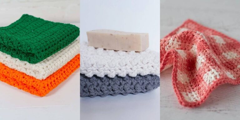 28 Crochet Bee Dishcloth Patterns