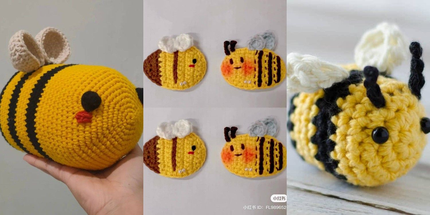 30 Crochet Bee Patterns