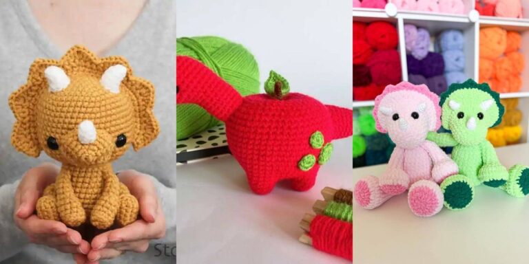 28 Crochet Dinosaur Patterns