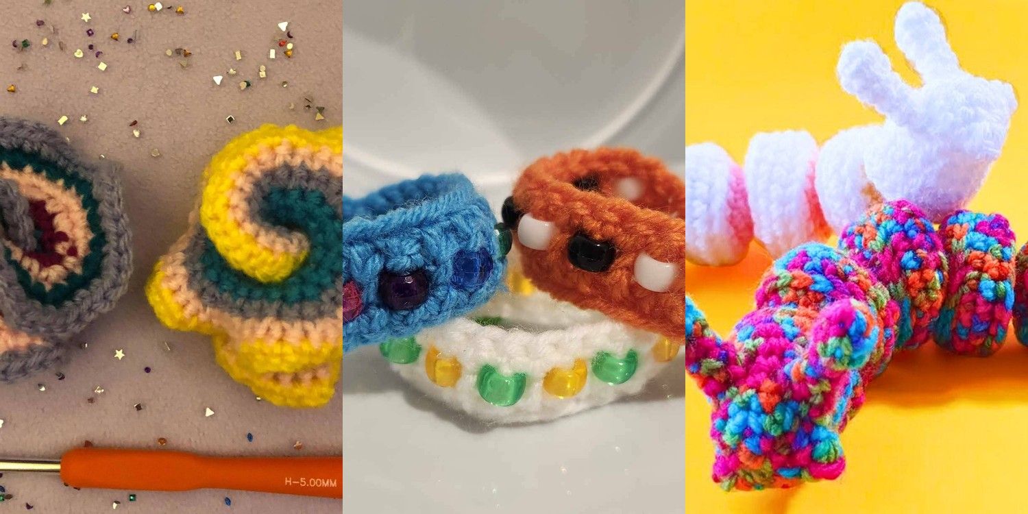 23 Crochet Fidget Flowers 23 Crochet Fidget Flowers