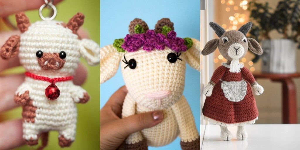25 Crochet Goats Patterns