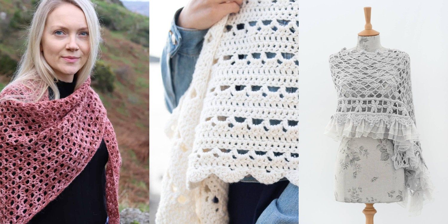 35 Crochet Lace Shawl Patterns