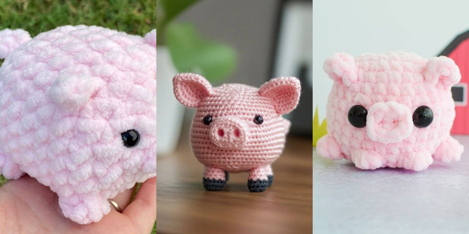 34 Crochet Pig Patterns