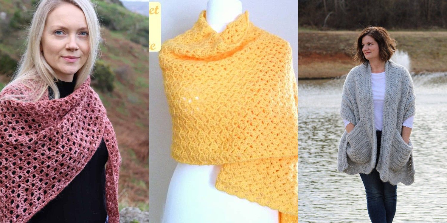 32 Crochet Shawl And Wraps Patterns