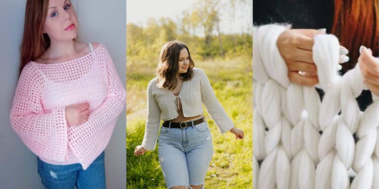 35 Crochet Spring Sweater Patterns