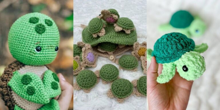 32 Crochet Turtle Patterns
