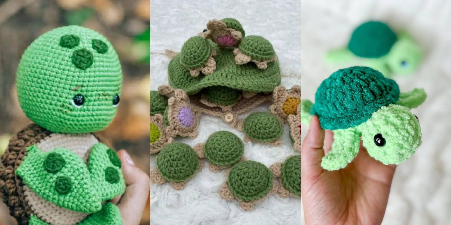 32 Crochet Turtle Patterns