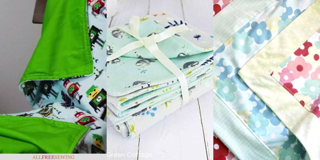 37 DIY Flannel Baby Blankets