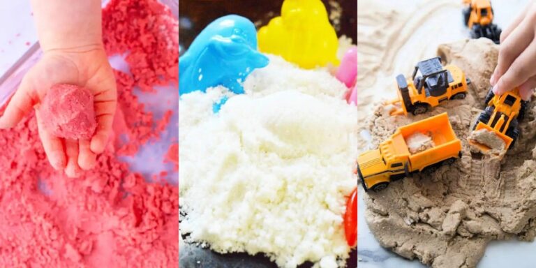 17 DIY Kinetic Sand Recipes