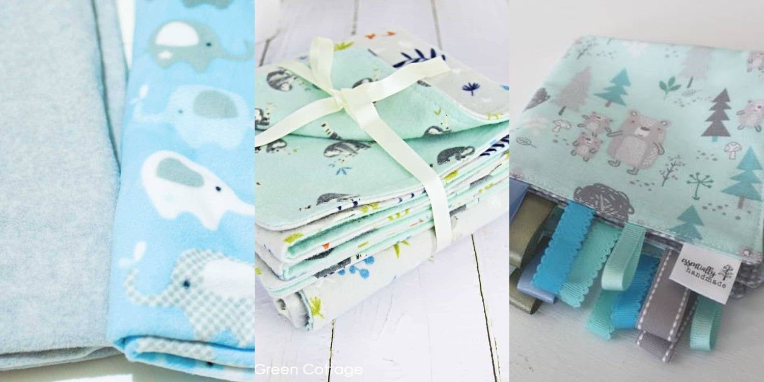 31 DIY Minky Baby Blankets