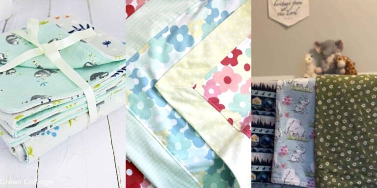 33 DIY Receiving Blankets