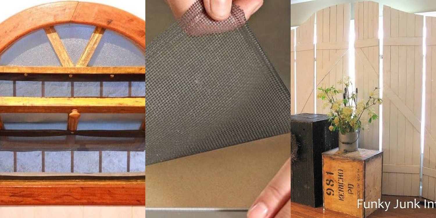 9 DIY Window Screen Designs