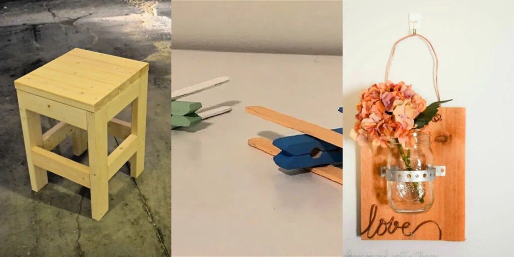 27 DIY Wood Craft Ideas