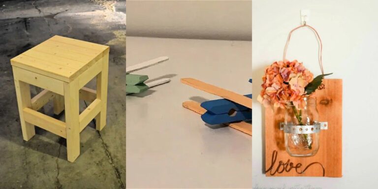 27 DIY Wood Craft Ideas