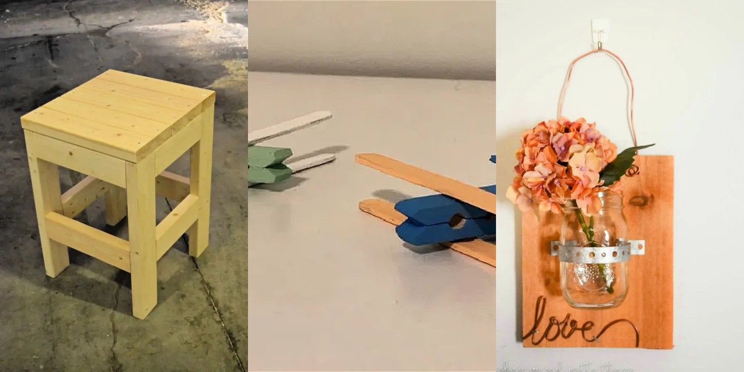 27 DIY Wood Craft Ideas
