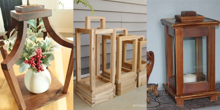 14 DIY Wood Lantern Ideas