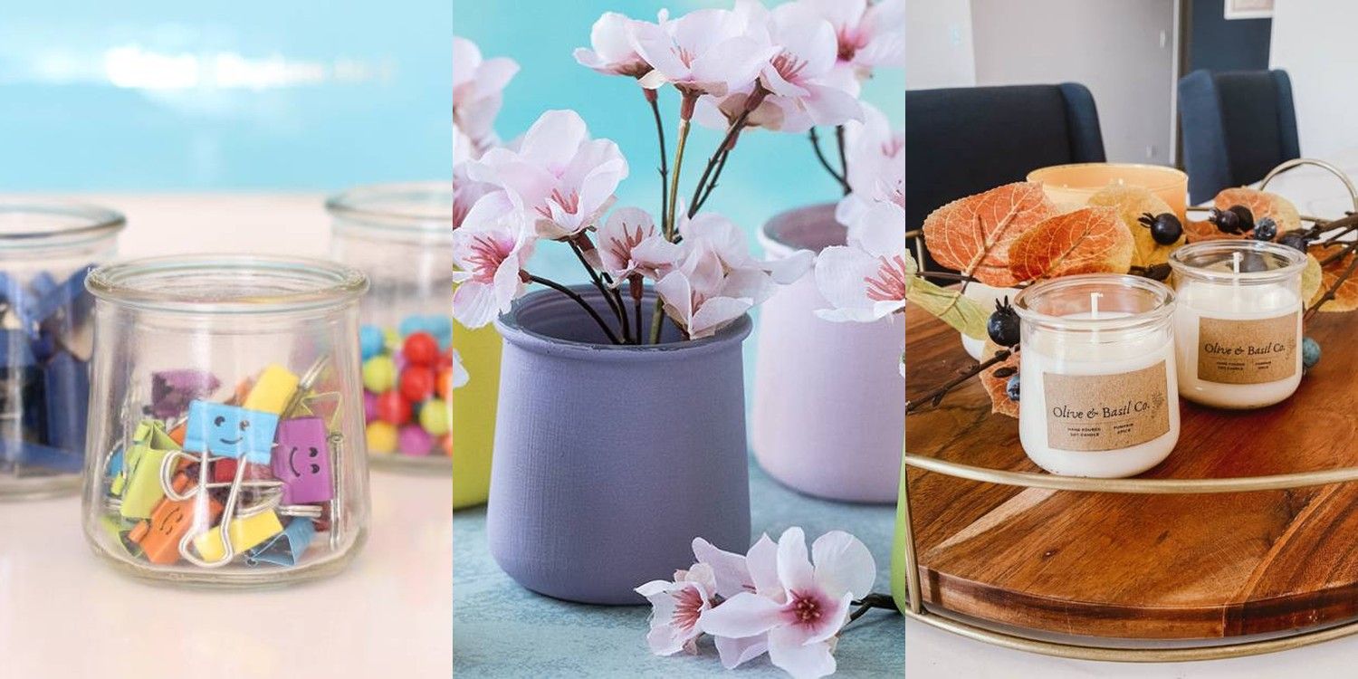 8 DIY Yogurt Jars