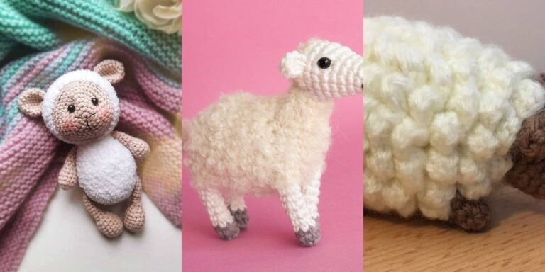 36 Easy Crochet Sheep Patterns