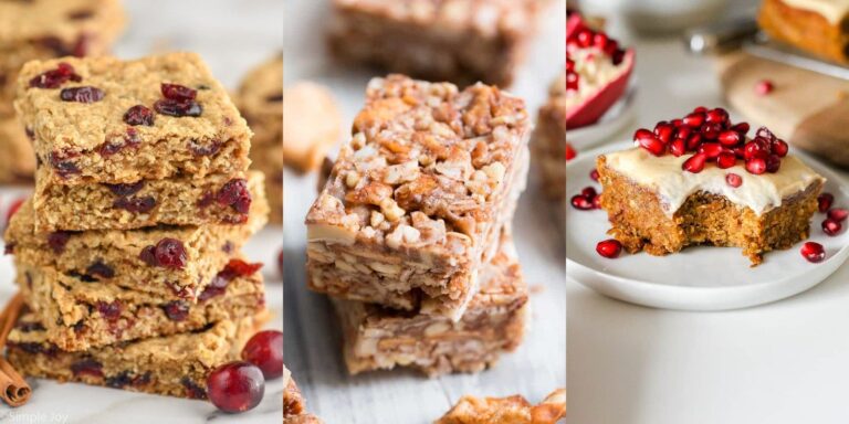 20 Fall Bar Recipes