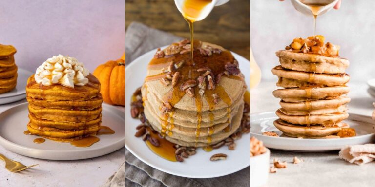 14 Fluffy & Festive Fall Pancake Recipes to Try This Season