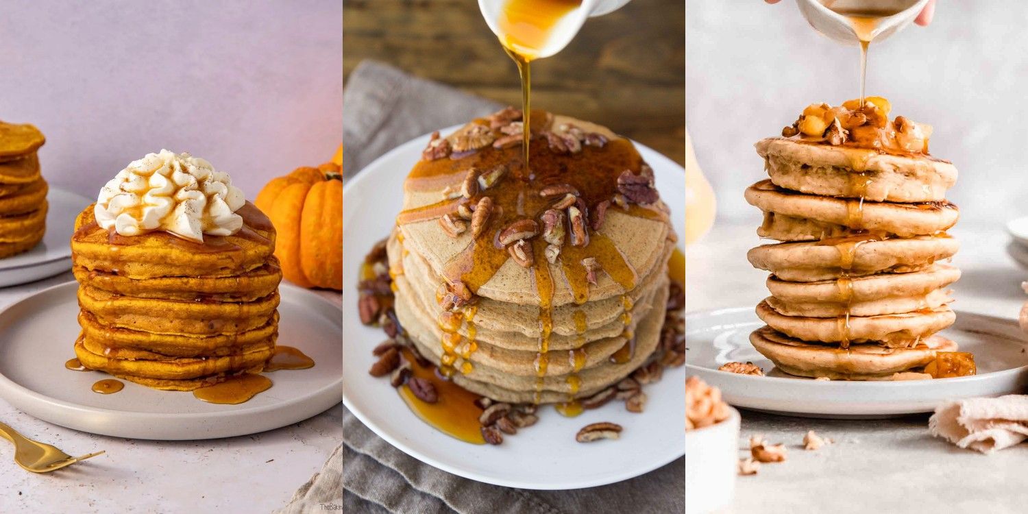 14 Fluffy & Festive Fall Pancake Recipes to Try This Season