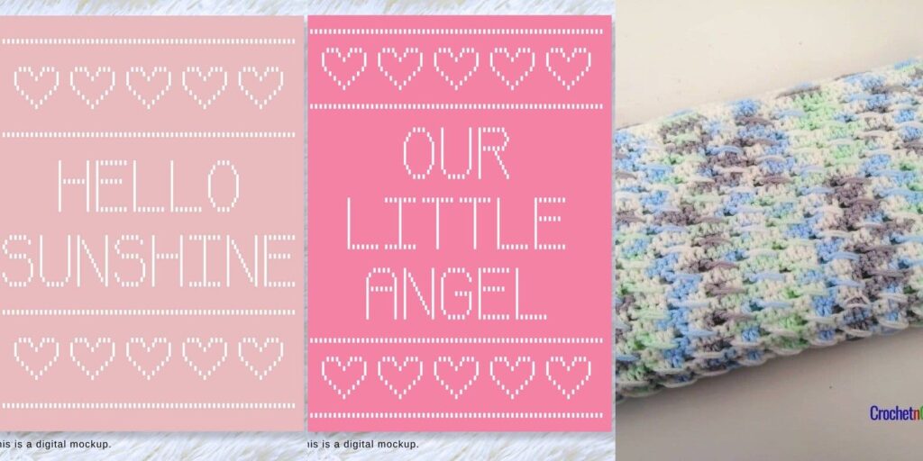 33 Filet Crochet Baby Blanket Patterns