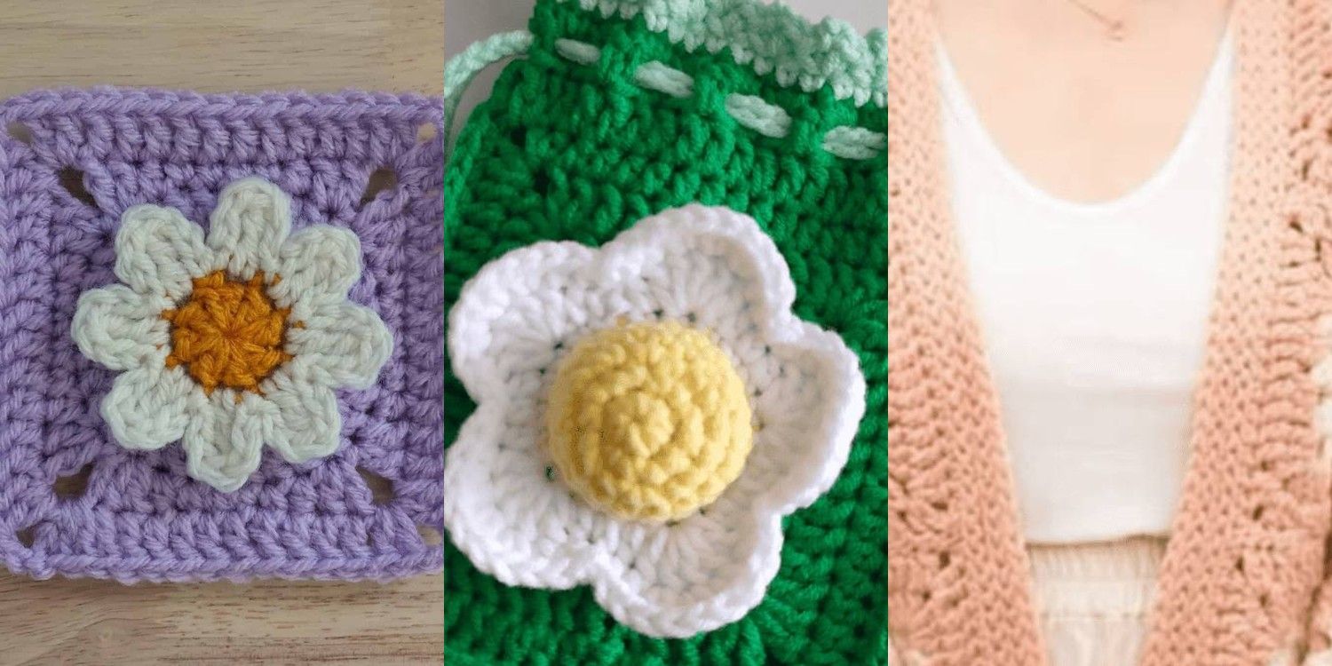 25 Flower Granny Square Top Patterns