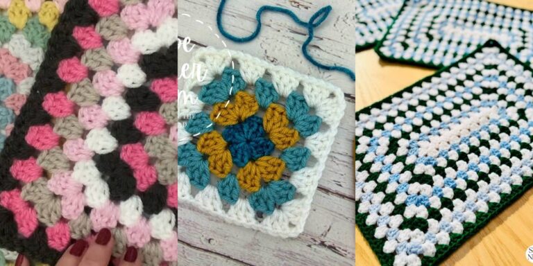 34 Granny Square Crochet Blanket Patterns