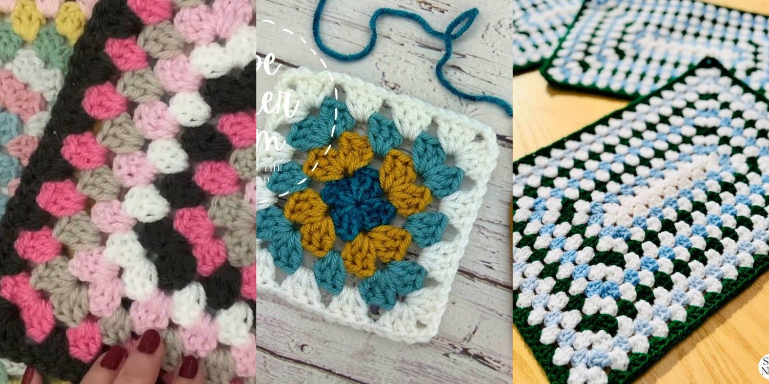 34 Granny Square Crochet Blanket Patterns