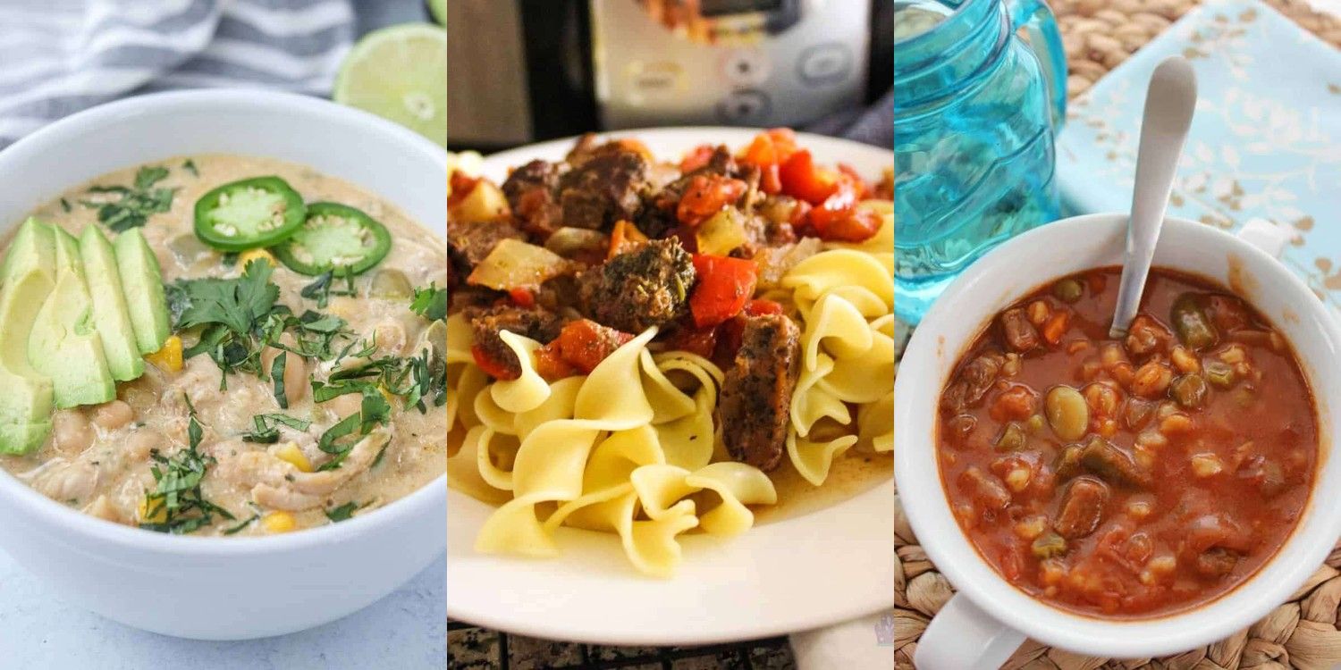 34 Healthy Crockpot Dump Meals for Dinner