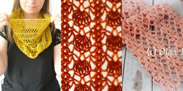 34 Lace Scarf Crochet Patterns