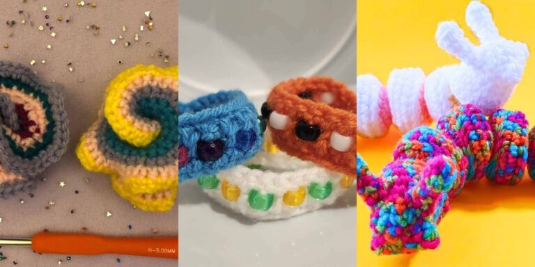 25 Marble Fidget Crochet Projects